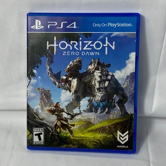 Horizon Zero Dawn PlayStation 4 PS4 Used GREAT - Picture 1 of 4